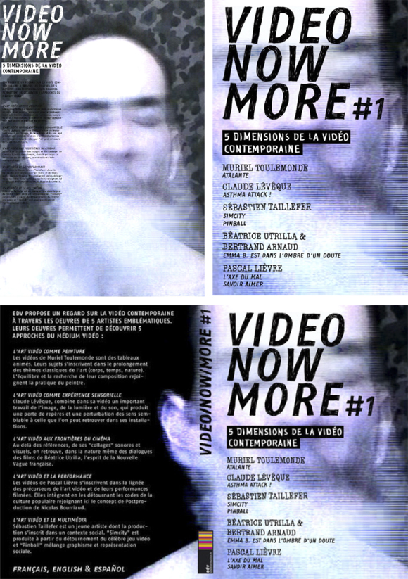Lancement du DVD VideoNowMore#1/ vernissage vendredi 8 avril – Les Abattoirs (Toulouse)